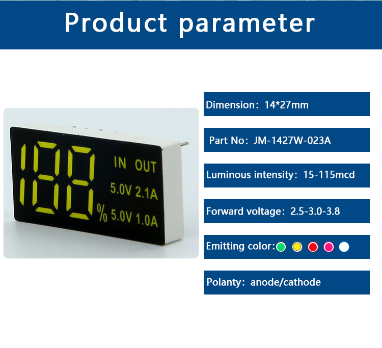 CUSTOM LED DIGITAL DISPLAY-JM-1427W-023A(2_02